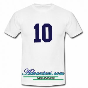 number 10 t shirt