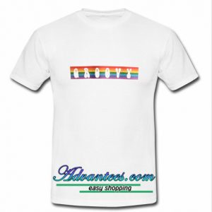 rainbow groovy tshirt