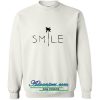 smile palm sweatshirt