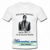 steven seagal says no to nuclear waste t shirt