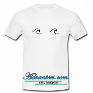 waves boobs t shirt