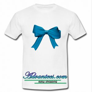 Blue Bow t shirt