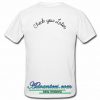 Check You Later t shirt back