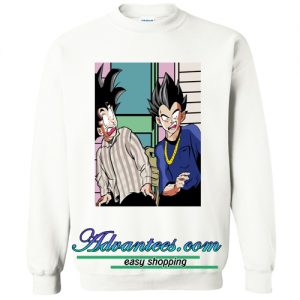 Goku And Vegeta Dab Sweatshirt