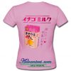 Ichigo Milk T Shirt back