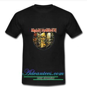 Iron Maiden Eddie Evolution t shirt