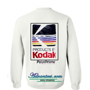 Kodak Vintage Retro sweatshirt back