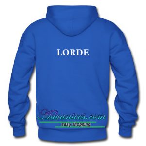 Lorde Hoodie back