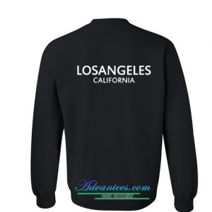 Los Angeles California Sweatshirt Back