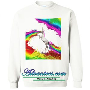 Unicorn Spew Wall sweatshirt
