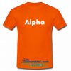 alpha t shirt