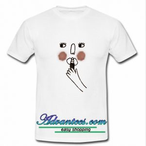 dimple face t shirt