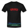 drake font t-shirt