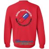 good for health bad for education sweatshirt back