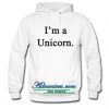 i'm a unicorn hoodie