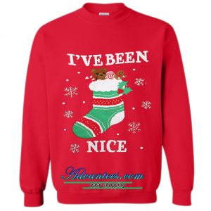 i've been nice sweatshirt