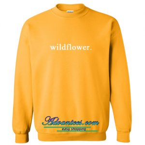 wildflower sweatshirt