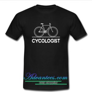 Bicycle Cycologist t shirt