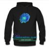 Drake Blue Flower Hoodie