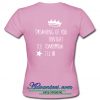 Dreaming Of You Tonight T Shirt back