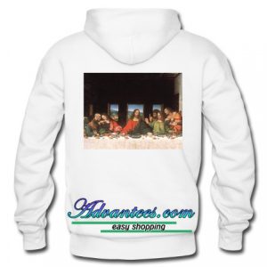 Last Supper hoodie back