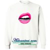 Lips Grill Light Pink Sweatshirt
