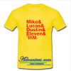 Mike Lucas Dustin Eleven Will T Shirt