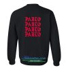 Pablo Sweatshirt back