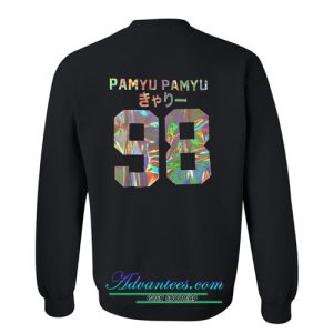 Pamyu pamyu 98 Back sweatshirt back