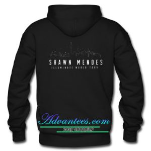 Shawn Mendes Illuminate World Tour hoodie back