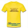 Written and Directed by Quentin Tarantino t shirt