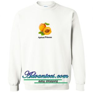 apricot princess sweatshirt