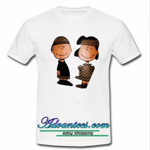 charlie brown and lucy t shirt