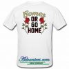 gomes or go home t shirt back