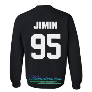 jimin 95 sweatshirt back