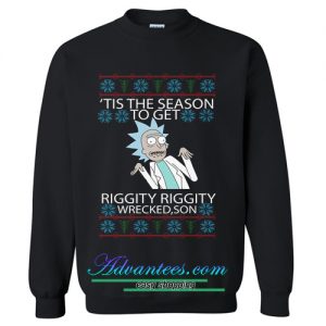 tis the season to get morty sweatshirt