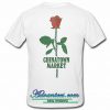 Chinatown Market Rose Chain t shirt back