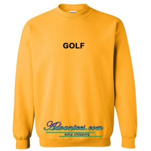 Golf sweatshirt