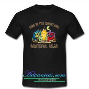 Grateful Dead Fire In The Mountain t shirt