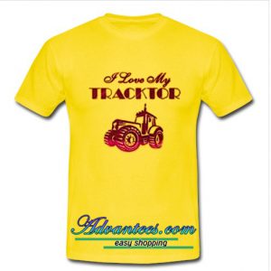 I Love My Tractor T shirt