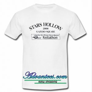 Stars Hollow gazebo square t shirt