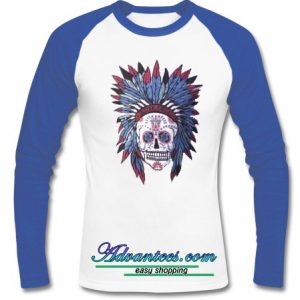 Sweet Sugar Skull raglan longsleeve