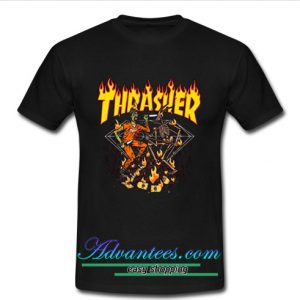 Thrasher Halloween t shirt