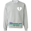 broken hearted sweatshirt
