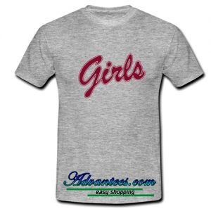 girls red letter t shirt