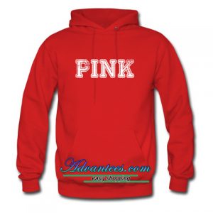 pink victoria hoodie