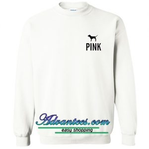 pink victoria sweatshirt