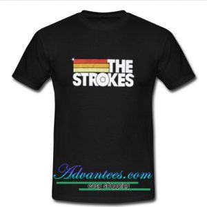 the strokes lines t shirt