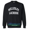 wellesley lacrosse sweatshirt