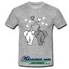 Elephants in love t shirt